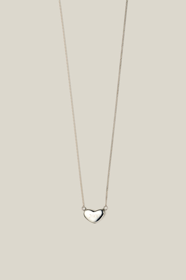 Heart "me" necklace (silver)