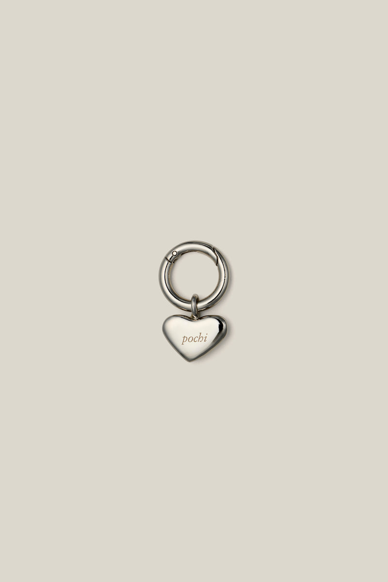 Heart "me" pet charm (silver)