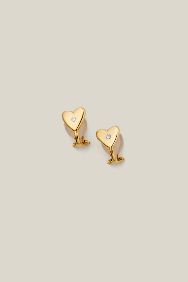Cure heart gold (earring)