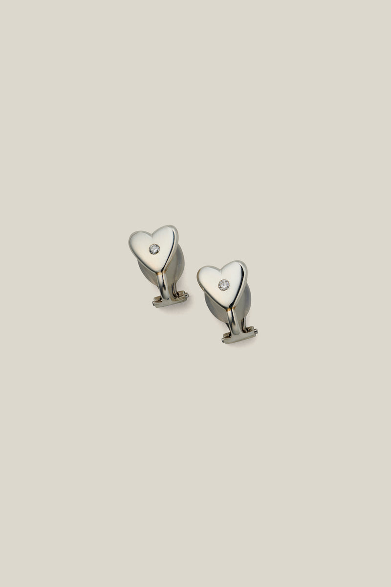 Cure heart silver (earring)