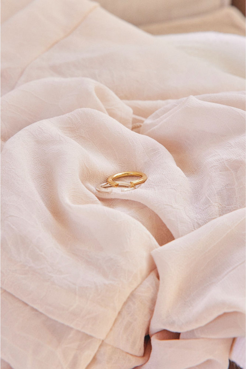 Secret heart silver (ring)