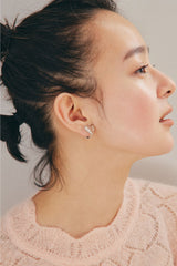 Fondness heart silver (earring)