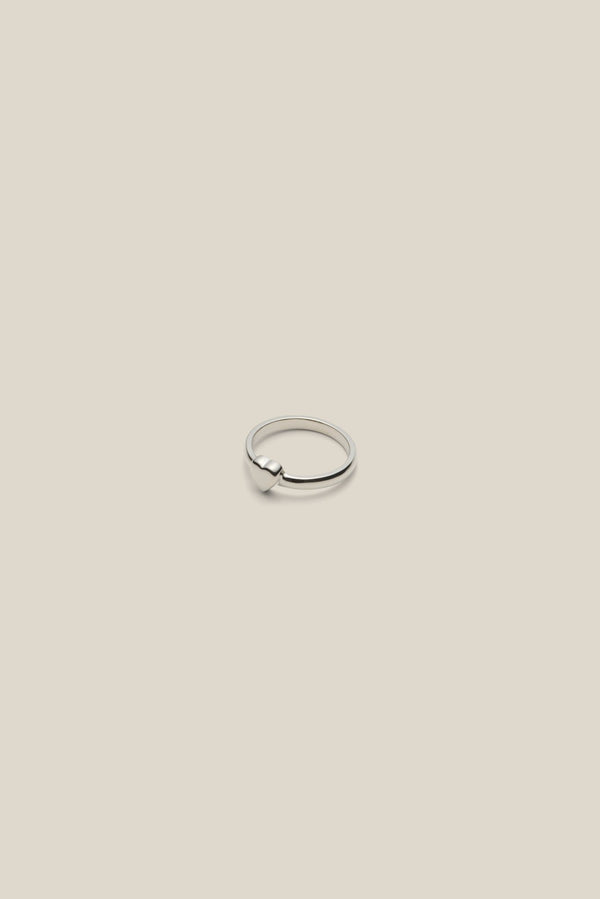 Heart silver (ring)