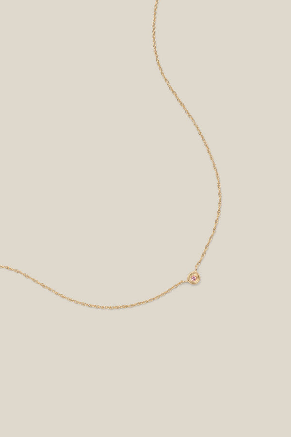 Tourmaline gold (necklace)