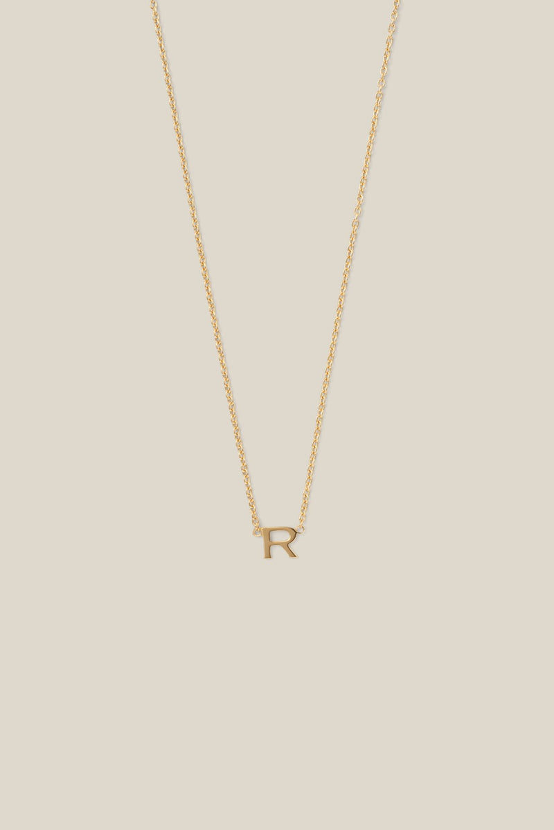 Mini letter gold (necklace)