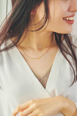 Mini letter gold (necklace)