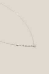 Lg diamond silver (necklace)