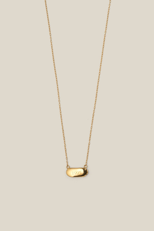 "me" necklace (gold)
