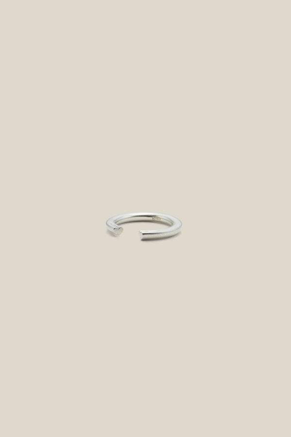 Secret heart silver (ring)