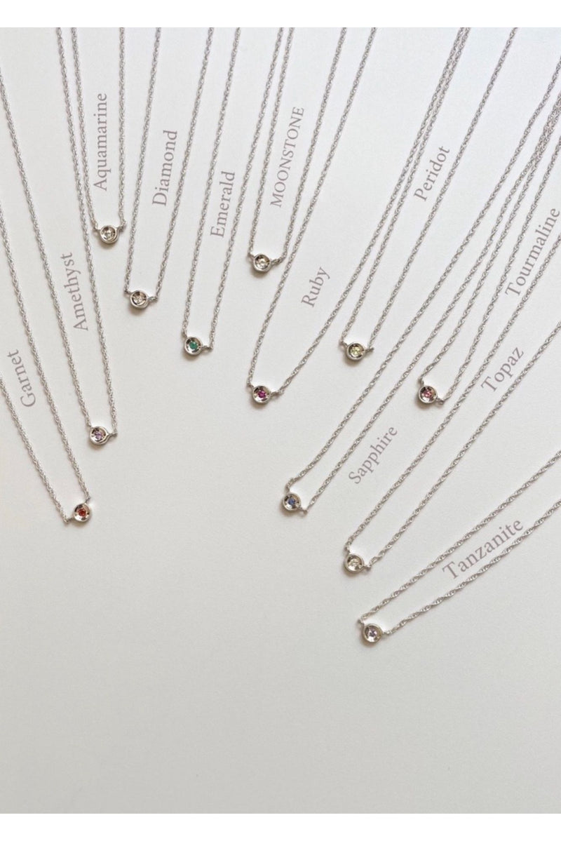 Tanzanite silver (necklace)
